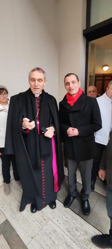 Padre Georg a Bergamo per l’Epifania  – incontro con il nostro collaboratore Emanuele Sinese