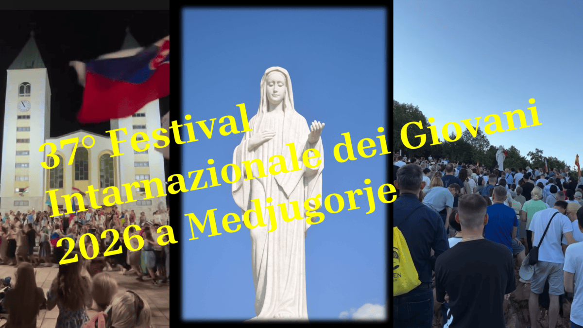 37° Festival Internazionale dei Giovani 2026 a Medjugorje