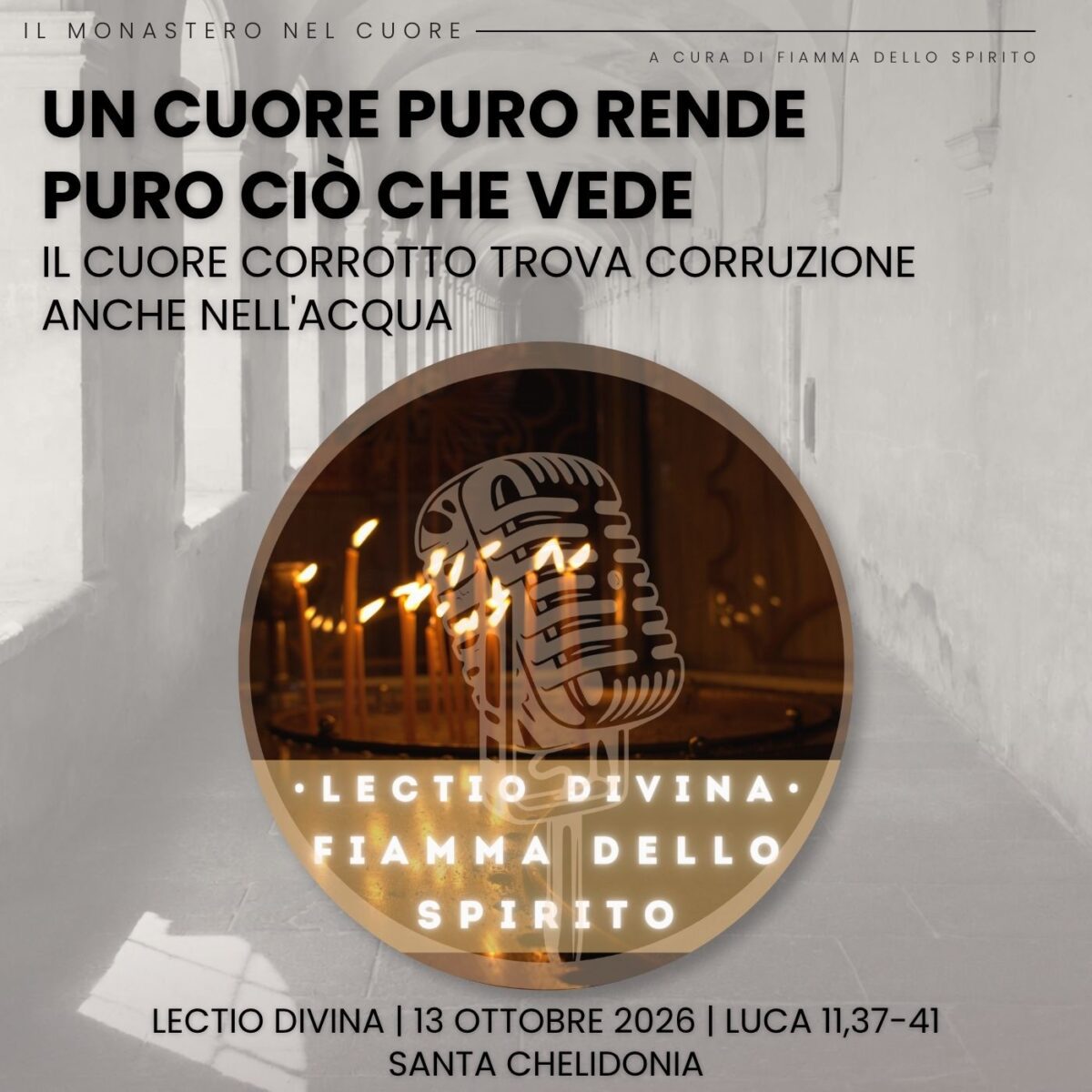 Lectio divina sul Vangelo secondo Luca 11,37-41